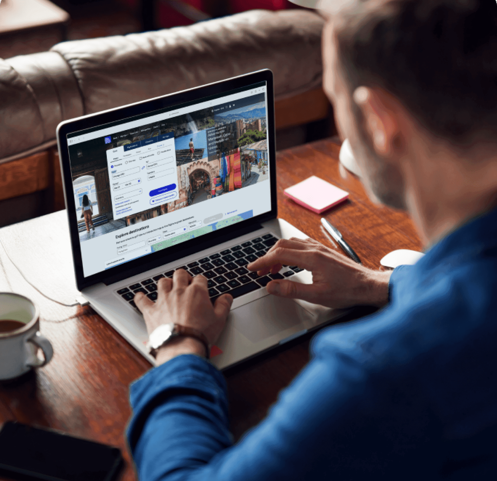 Using United.com At Home